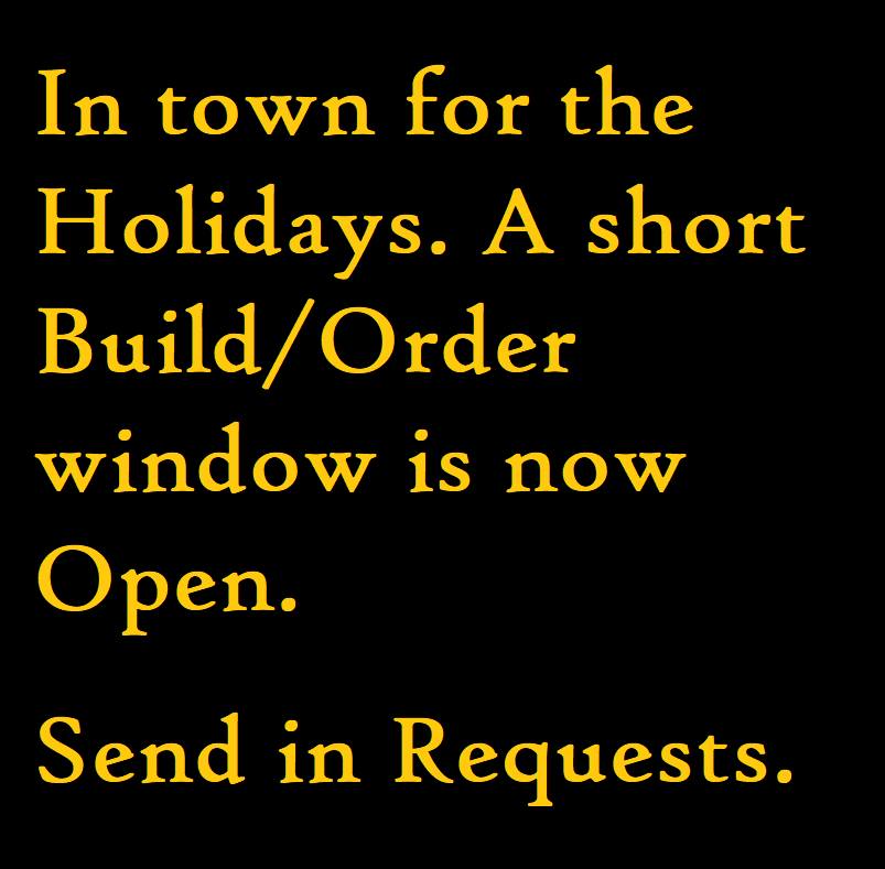 Build Window Open!!