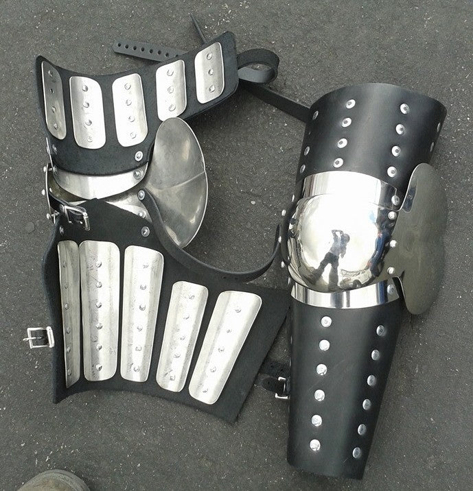 MTO Full Studded Leather Arms