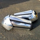 Plated Aluminum Sport Arms.  Medium with Large Elbow No Fan  .090 T6 Aluminum