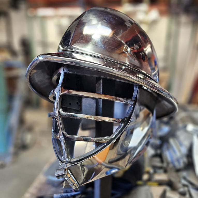 In Stock Medium SCA Kettle Helm in Stainless Steel