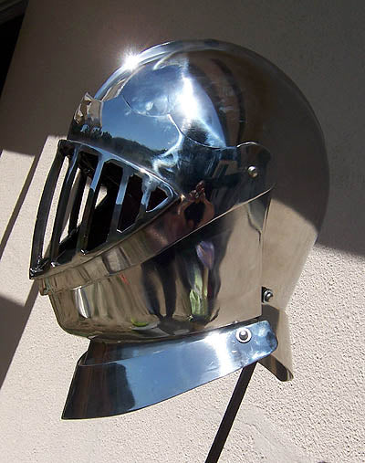 Helmet Gallery: Barred Close Helm