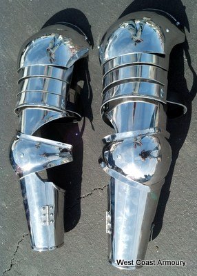 Armour Gallery: 15th Century Arm Harness with Hinged Vambraces