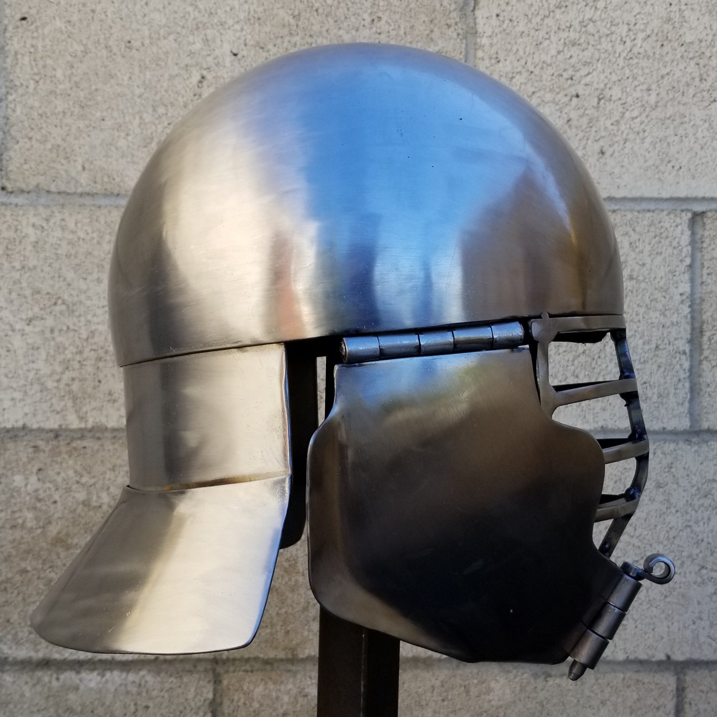 Helmet Gallery:  Basic Brushed Finished Legionnaire