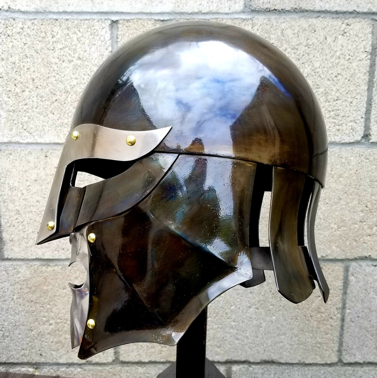 Helmet Gallery:  Custom Half Face Viking