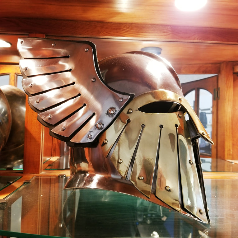 Artwork Gallery:  Custom Winged Helm