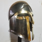 Helmet Gallery:  Darkened Corinthian with Brass Edging