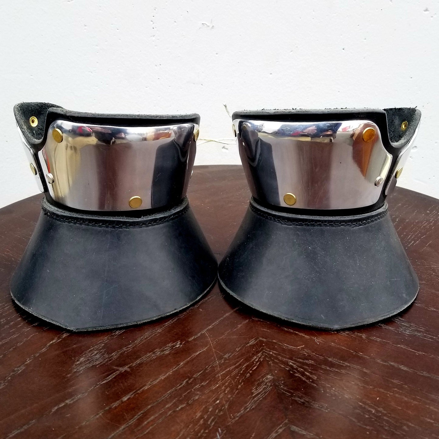 In Stock Aluminum Plated Demi Gauntlets (pair) Large sized
